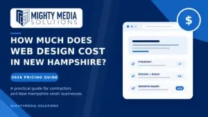 How much does web design cost in new hampshire